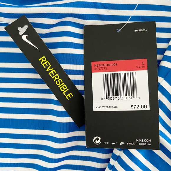 🌺SOLD🌺 Nike | Reversible Sport Mesh Midkini Top - Picture 6 of 7